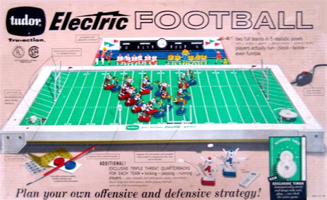 tudor electric football rules|electric football rules pdf.